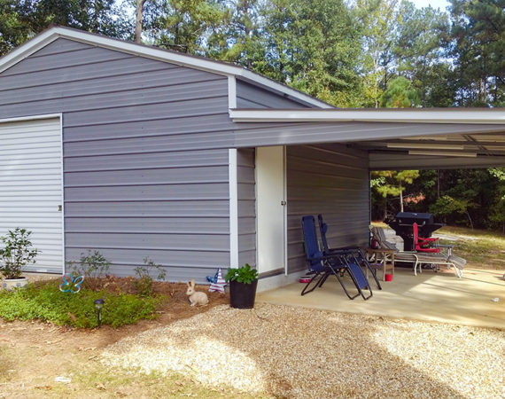 Gray Combo Unit installed by Better Buildings in Sandersville, Georgia