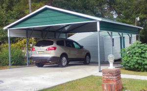 Green carport picture for gallery page