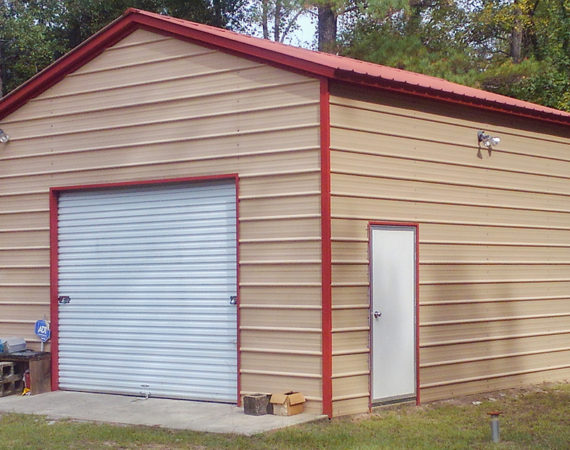 Better Buildings garage-shed for extra storage or workspace